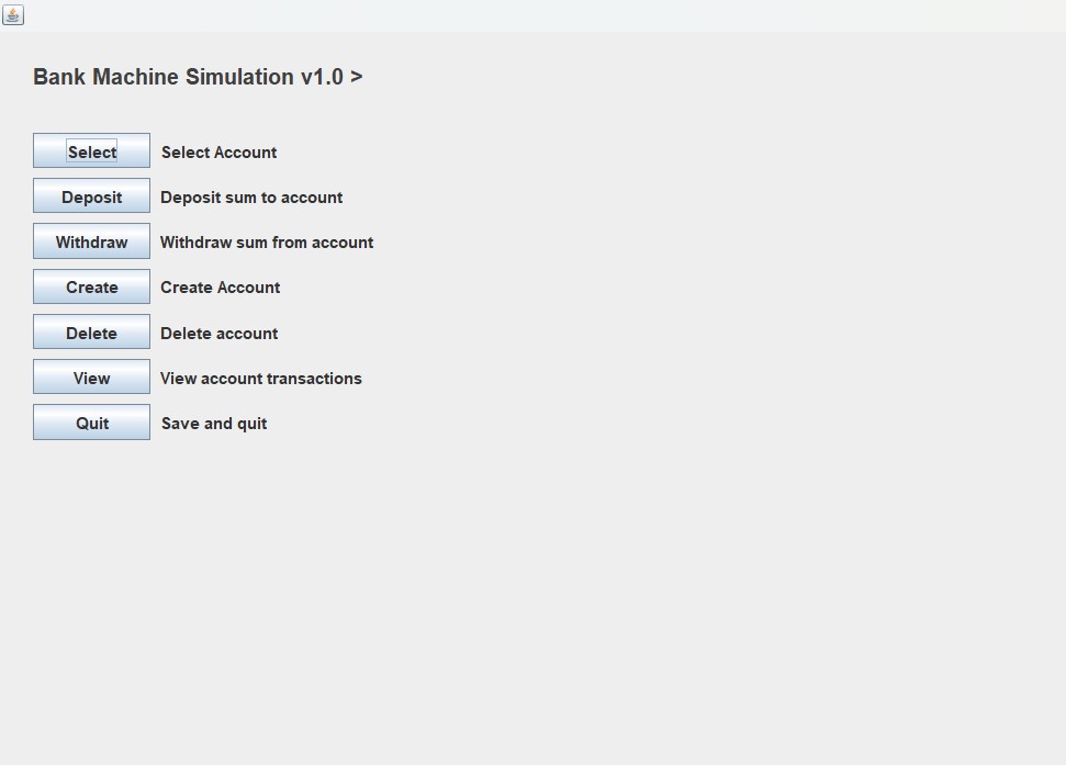 bank simulation preview image